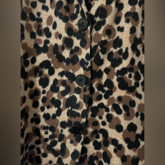 Cuddl Duds Animal Print Teddy Jacket size XL - Picture 2 of 10
